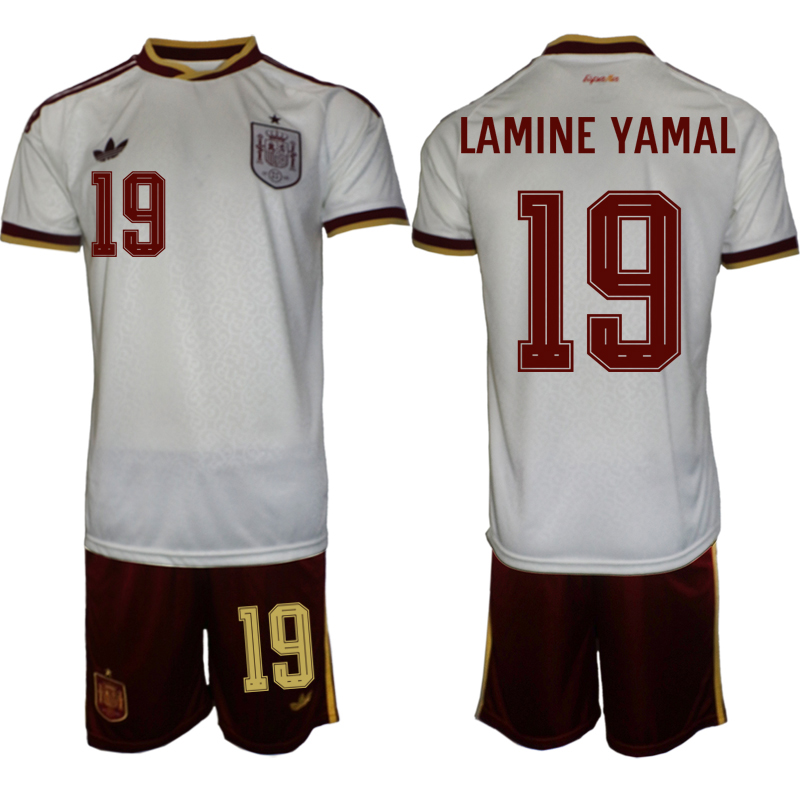 Men Spain away 2026 World Cup soccer jerseys a36cdfe5